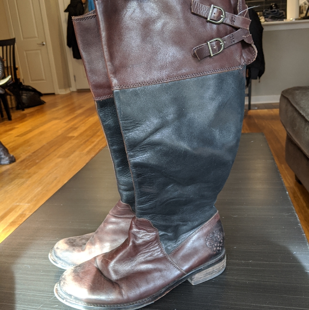 Vince Camuto leather boots